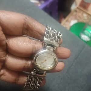 Anne Klein Silver and Gold Women's Watch